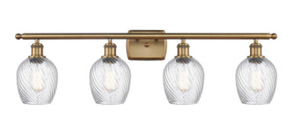 Ballston Four Light Bath Vanity in Brushed Brass (405|5164WBBG292)