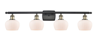 Ballston Four Light Bath Vanity in Black Antique Brass (405|5164WBABG91)