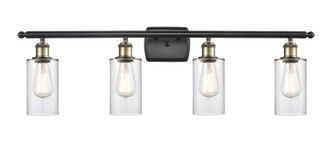 Ballston Four Light Bath Vanity in Black Antique Brass (405|5164WBABG802)