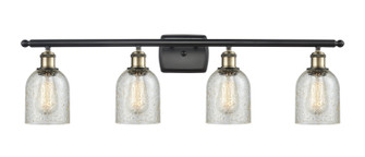 Ballston Four Light Bath Vanity in Black Antique Brass (405|5164WBABG259)