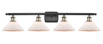 Ballston Four Light Bath Vanity in Black Antique Brass (405|5164WBABG131)