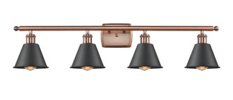 Ballston Four Light Bath Vanity in Antique Copper (405|5164WACM8)