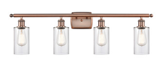 Ballston Four Light Bath Vanity in Antique Copper (405|5164WACG802)