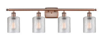 Ballston Four Light Bath Vanity in Antique Copper (405|5164WACG112)