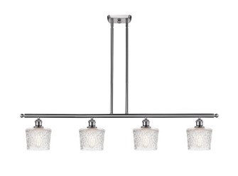 Ballston Four Light Island Pendant in Brushed Satin Nickel (405|5164ISNG402)