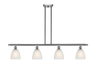 Ballston Four Light Island Pendant in Brushed Satin Nickel (405|5164ISNG381)