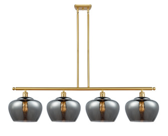 Ballston Four Light Island Pendant in Satin Gold (405|5164ISGG93L)