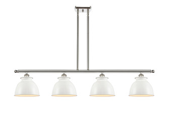 Ballston Four Light Island Pendant in Polished Nickel (405|5164IPNM14W)