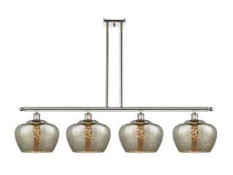 Ballston Four Light Island Pendant in Polished Nickel (405|5164IPNG96L)