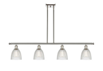 Ballston Four Light Island Pendant in Polished Nickel (405|5164IPNG382)
