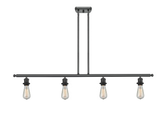 Ballston Four Light Island Pendant in Matte Black (405|5164IBK)
