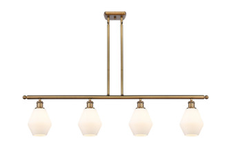 Ballston LED Island Pendant in Brushed Brass (405|5164IBBG6516LED)