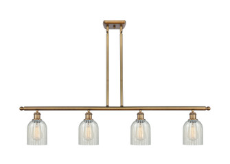 Ballston Four Light Island Pendant in Brushed Brass (405|5164IBBG2511)