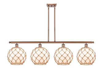 Ballston LED Island Pendant in Antique Copper (405|5164IACG12110RBLED)