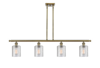 Ballston Four Light Island Pendant in Antique Brass (405|5164IABG112)