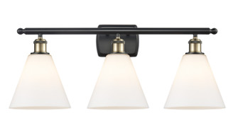 Ballston LED Bath Vanity in Brushed Satin Nickel (405|5163WSNGBC84LED)