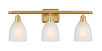 Ballston Three Light Bath Vanity in Satin Gold (405|5163WSGG441)