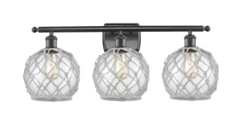 Ballston Three Light Bath Vanity in Oil Rubbed Bronze (405|5163WOBG1228RW)