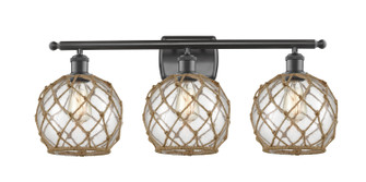 Ballston Three Light Bath Vanity in Oil Rubbed Bronze (405|5163WOBG1228RB)