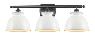 Ballston Three Light Bath Vanity in Matte Black (405|5163WBKM14W)