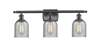 Ballston Three Light Bath Vanity in Matte Black (405|5163WBKG257)