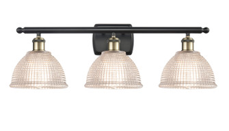 Ballston Three Light Bath Vanity in Black Antique Brass (405|5163WBABG422)