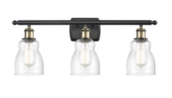 Ballston Three Light Bath Vanity in Black Antique Brass (405|5163WBABG394)