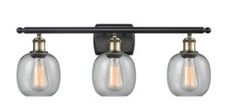 Ballston Three Light Bath Vanity in Black Antique Brass (405|5163WBABG104)