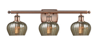 Ballston Three Light Bath Vanity in Antique Copper (405|5163WACG96)