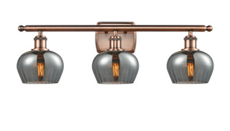 Ballston Three Light Bath Vanity in Antique Copper (405|5163WACG93)
