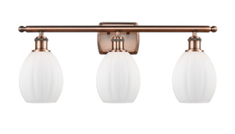 Ballston Three Light Bath Vanity in Antique Copper (405|5163WACG81)