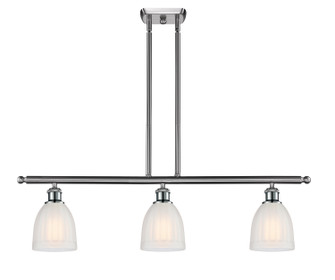 Ballston Three Light Island Pendant in Brushed Satin Nickel (405|5163ISNG441)