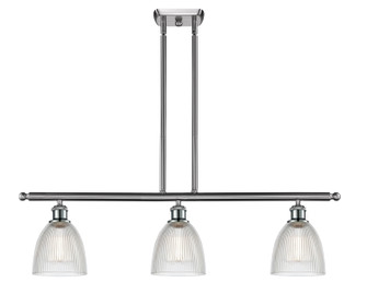 Ballston Three Light Island Pendant in Brushed Satin Nickel (405|5163ISNG382)