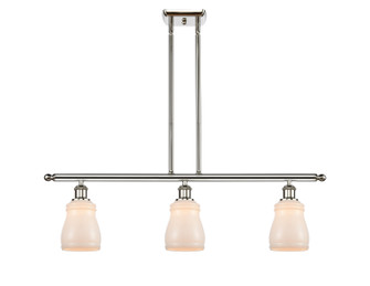 Ballston Three Light Island Pendant in Polished Nickel (405|5163IPNG391)