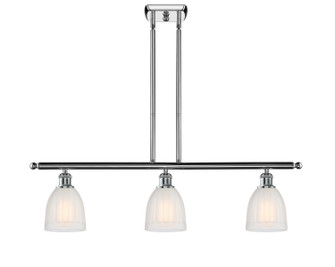 Ballston Three Light Island Pendant in Polished Chrome (405|5163IPCG441)