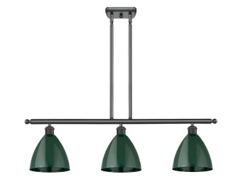 Ballston Three Light Island Pendant in Matte Black (405|5163IBKMBD75GR)