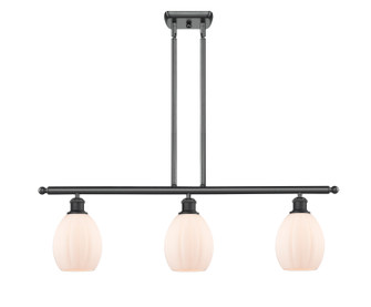 Ballston Three Light Island Pendant in Matte Black (405|5163IBKG81)
