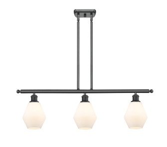 Ballston Three Light Island Pendant in Matte Black (405|5163IBKG6516)