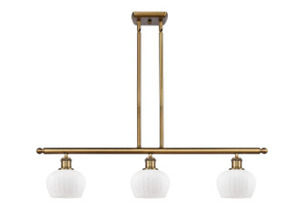 Ballston Three Light Island Pendant in Brushed Brass (405|5163IBBG91)