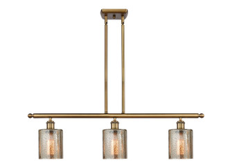 Ballston Three Light Island Pendant in Brushed Brass (405|5163IBBG116)
