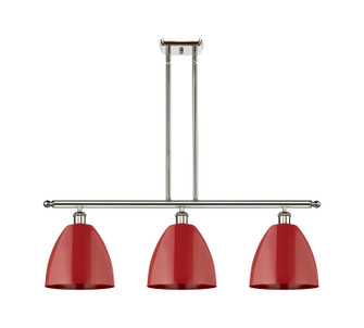 Ballston Three Light Island Pendant in Black Antique Brass (405|5163IBABMBD9BK)