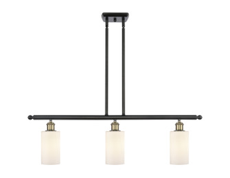 Ballston Three Light Island Pendant in Black Antique Brass (405|5163IBABG801)
