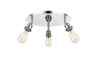 Ballston Three Light Flush Mount in Polished Chrome (405|5163CPC)