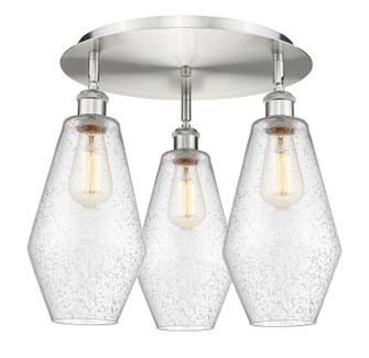 Ballston Three Light Flush Mount in Oil Rubbed Bronze (405|5163COBG6527)