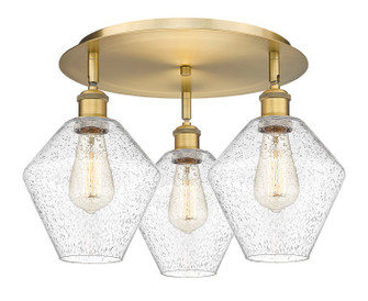 Ballston Three Light Flush Mount in Brushed Brass (405|5163CBBG6548)