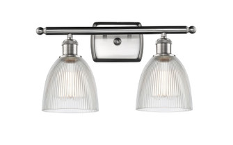 Ballston Two Light Bath Vanity in Brushed Satin Nickel (405|5162WSNG382)