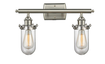 Kingsbury Two Light Bathroom Fixture in Brushed Satin Nickel (405|5162WSN232CL)