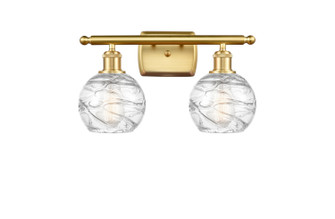 Ballston Two Light Bath Vanity in Satin Gold (405|5162WSGG12136)