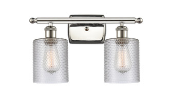 Ballston Two Light Bath Vanity in Polished Nickel (405|5162WPNG112)
