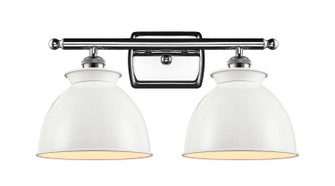 Ballston Two Light Bath Vanity in Polished Chrome (405|5162WPCM14W)